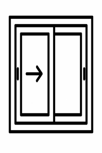 uPVC Sliding Window